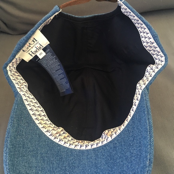 Tommy x Gigi Hadid Denim Patch Baseball Cap - Picture 5 of 5